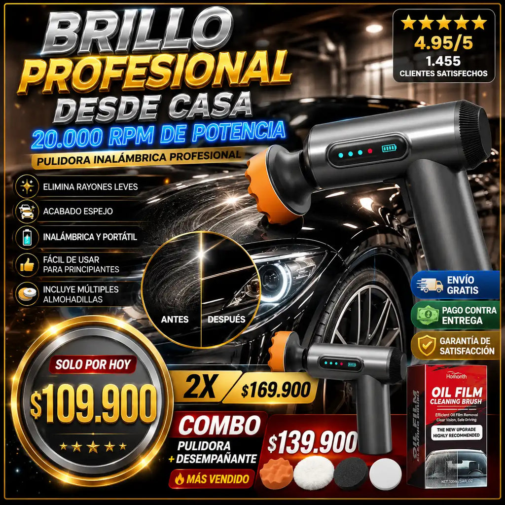 CarGlow – Tu carro como nuevo en 15 minutos.