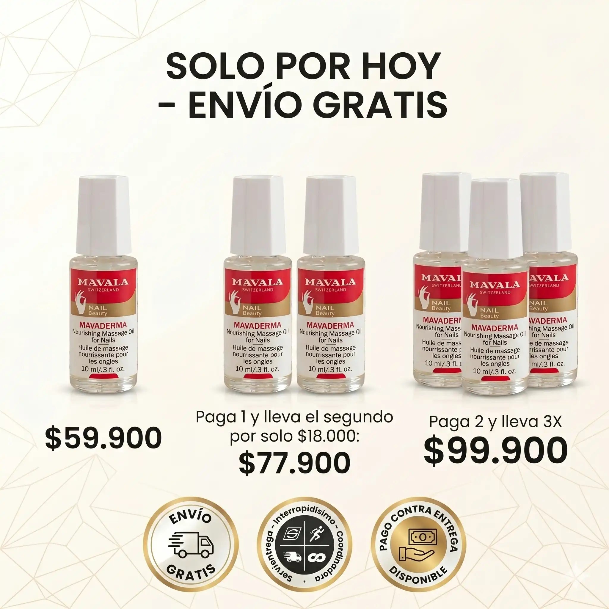 Mavala Forte - Protege tus uñas. Rompe el hábito hoy.
